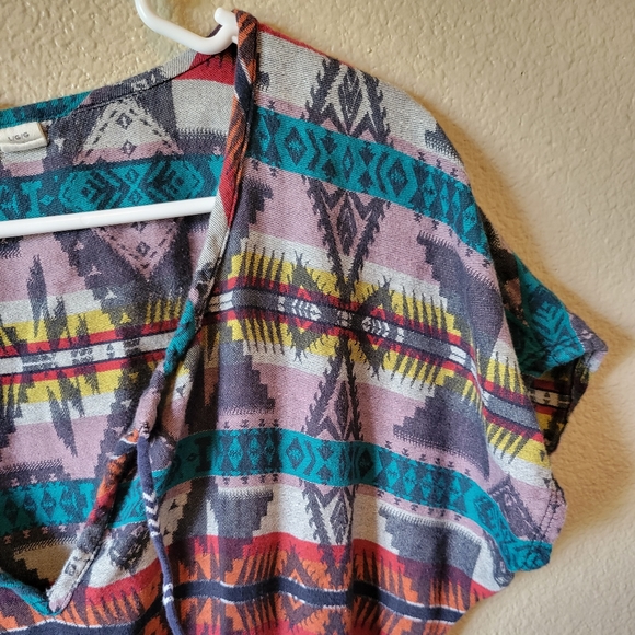 ROXY Pendelton Dress Coverup, Large - Picture 2 of 9